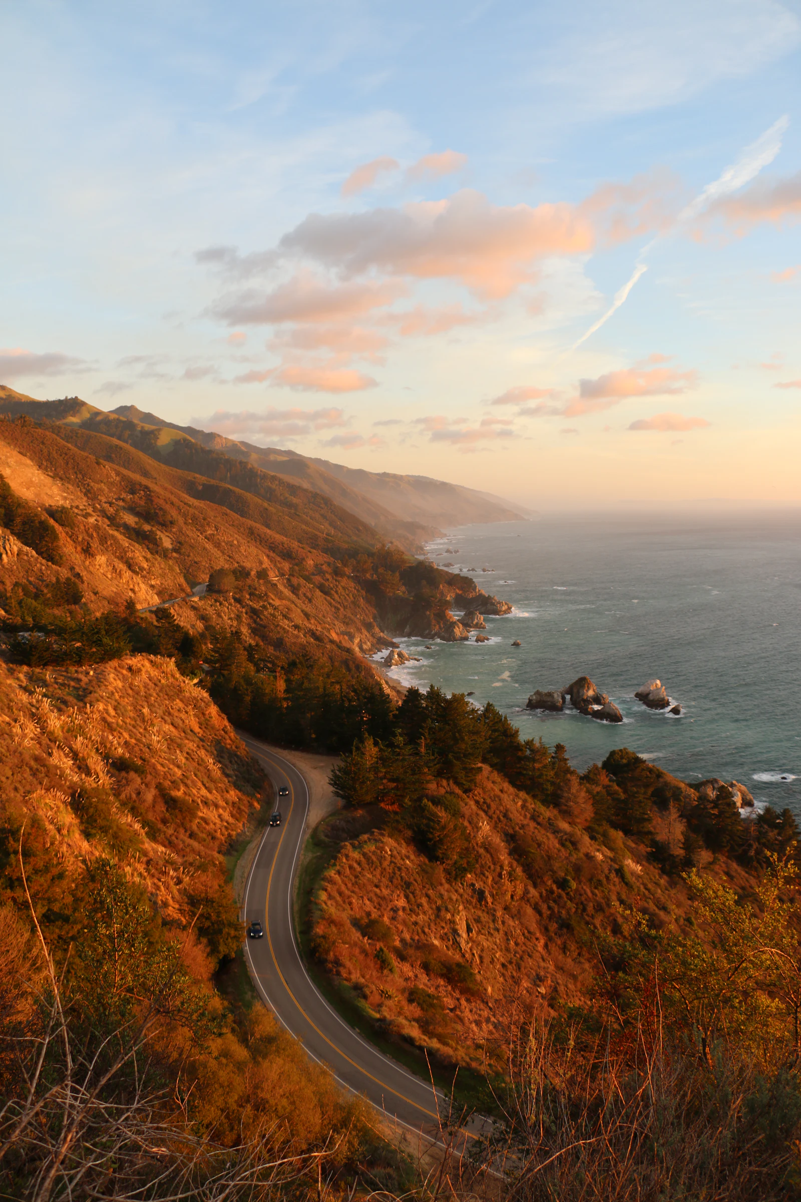 Pacific Coast Highway in Southern California