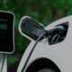charging station for any EV. Vehicle depicted is not a Jaguar I-PACE.